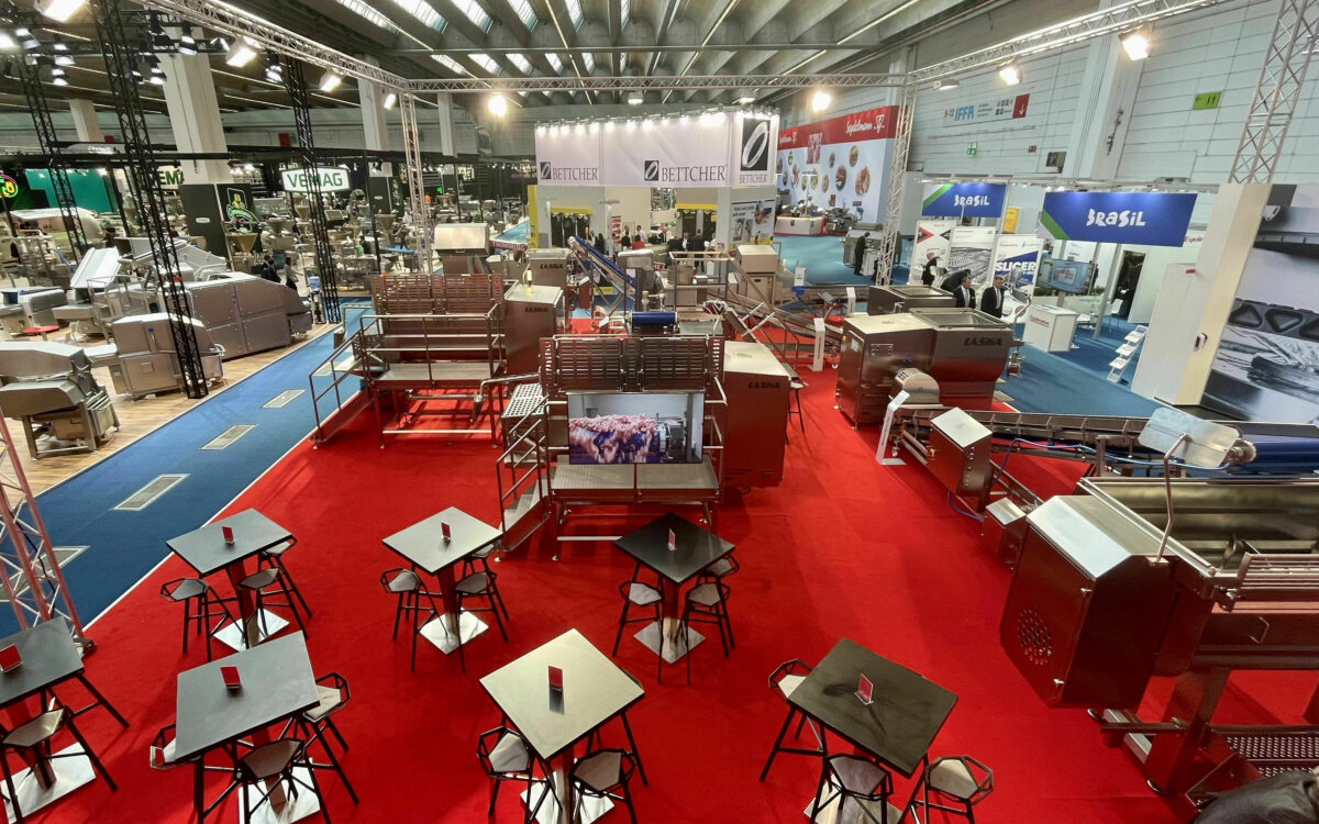 IFFA Messestand Ueberblick